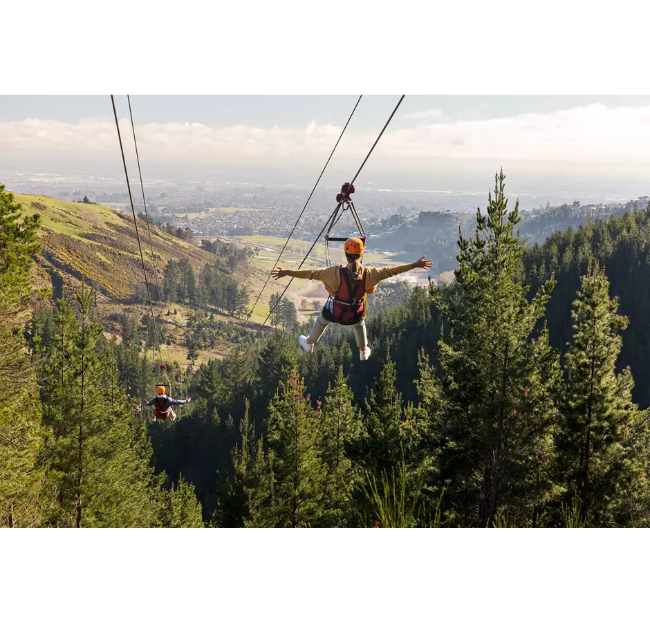 Ziplining in Christchurch