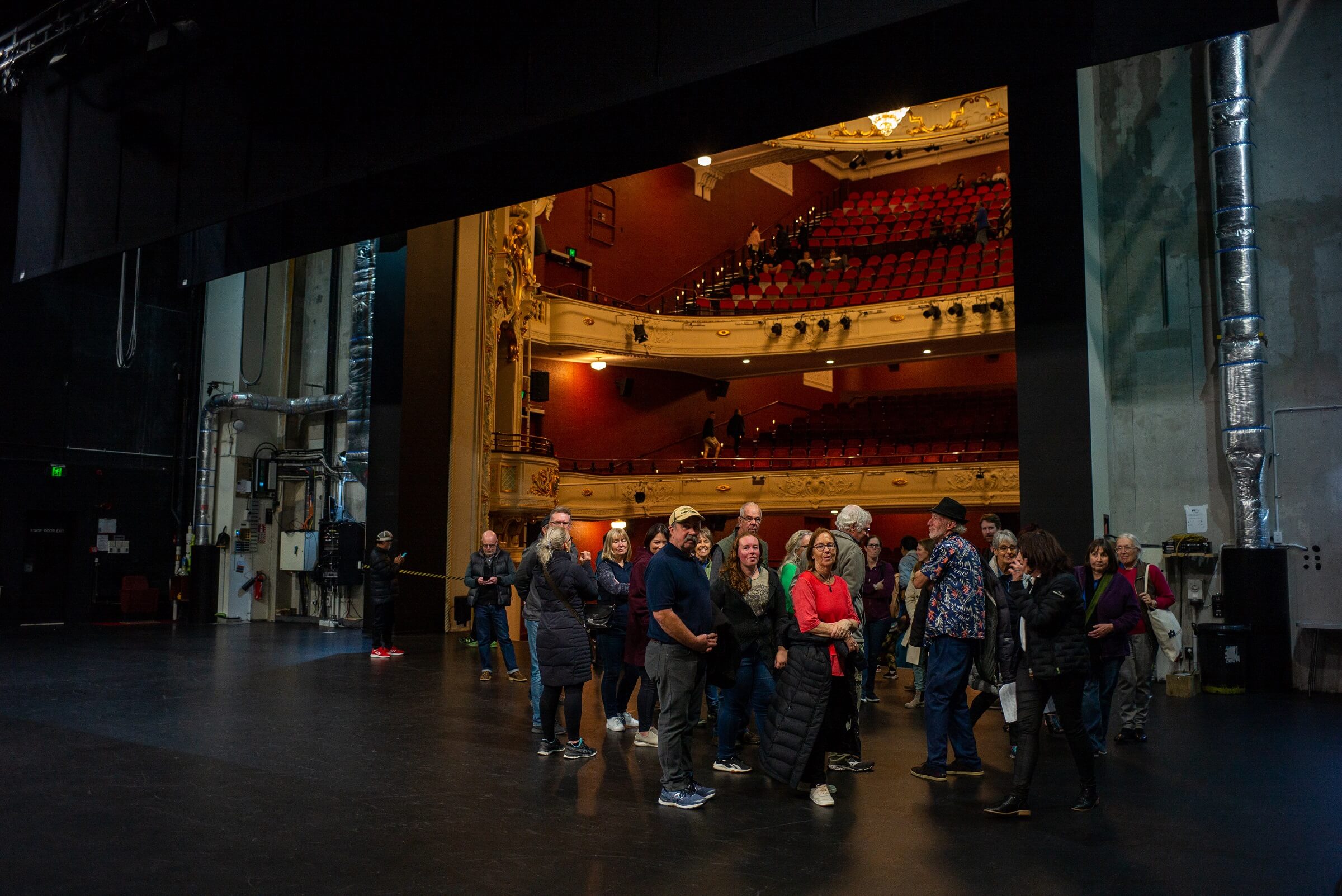 Isaac Theatre Royal Judy's story stage tour group