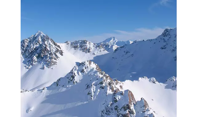 Screen Canterbury Southern Alps Snow Capped