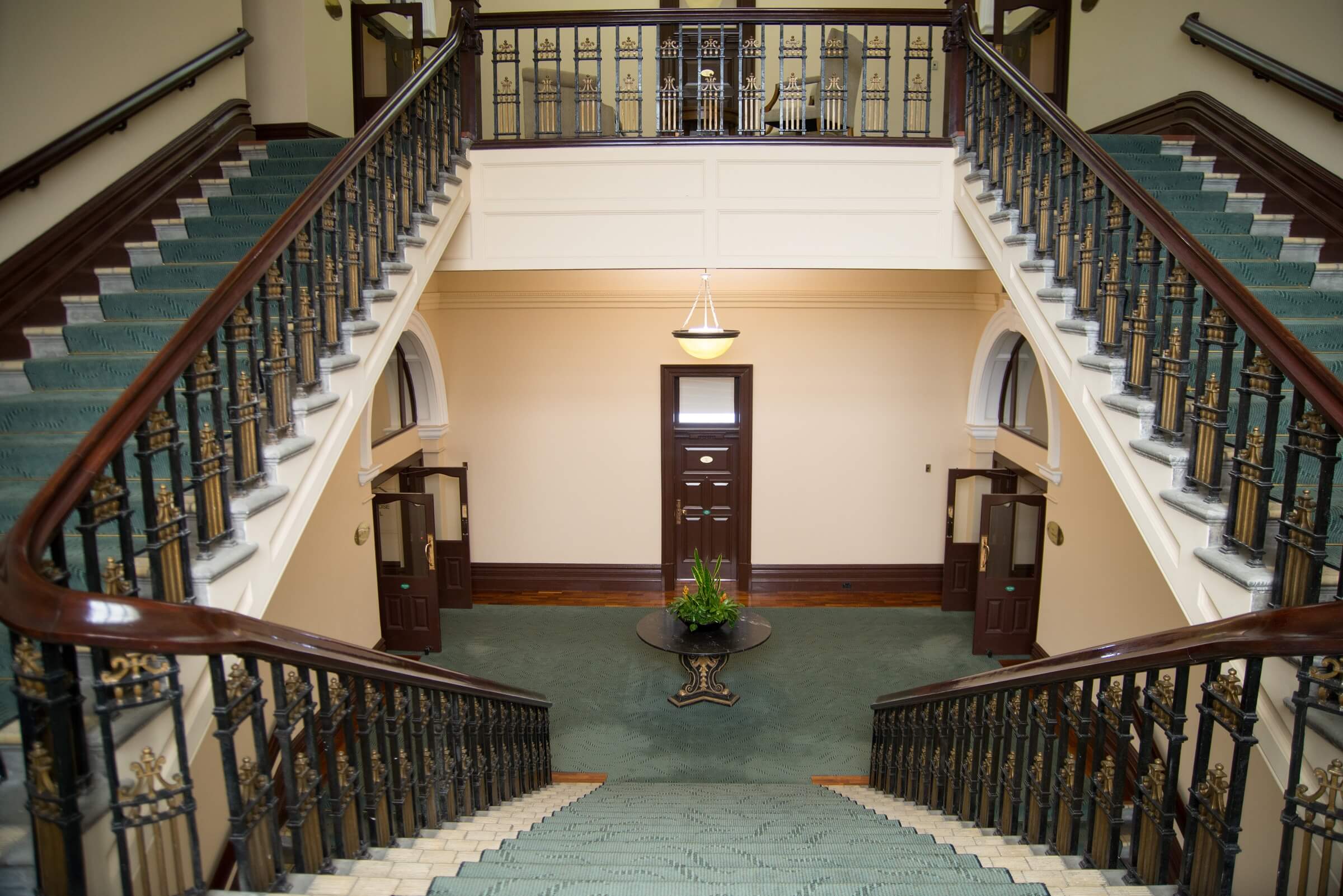 OGB Staircase Foyer looking down