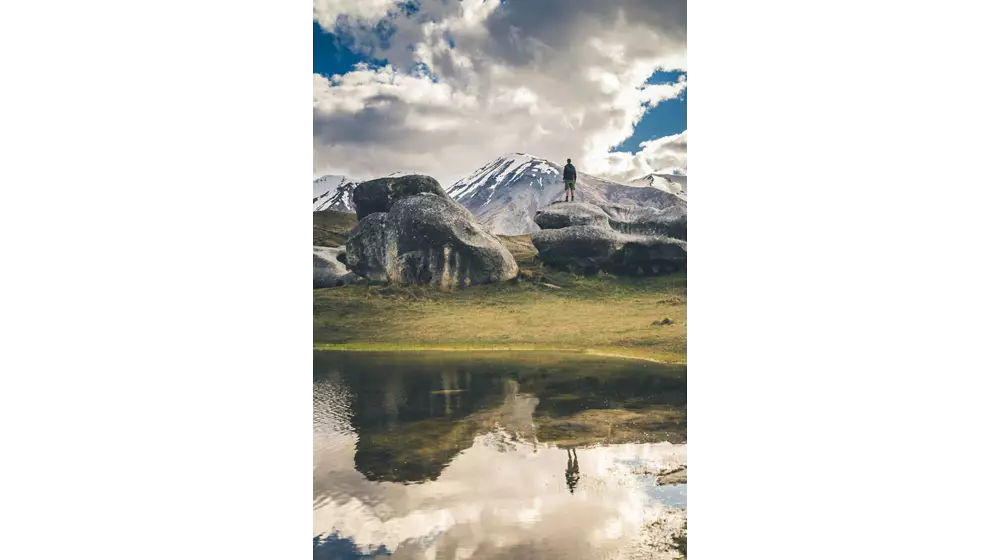 Castle Hill With Lake