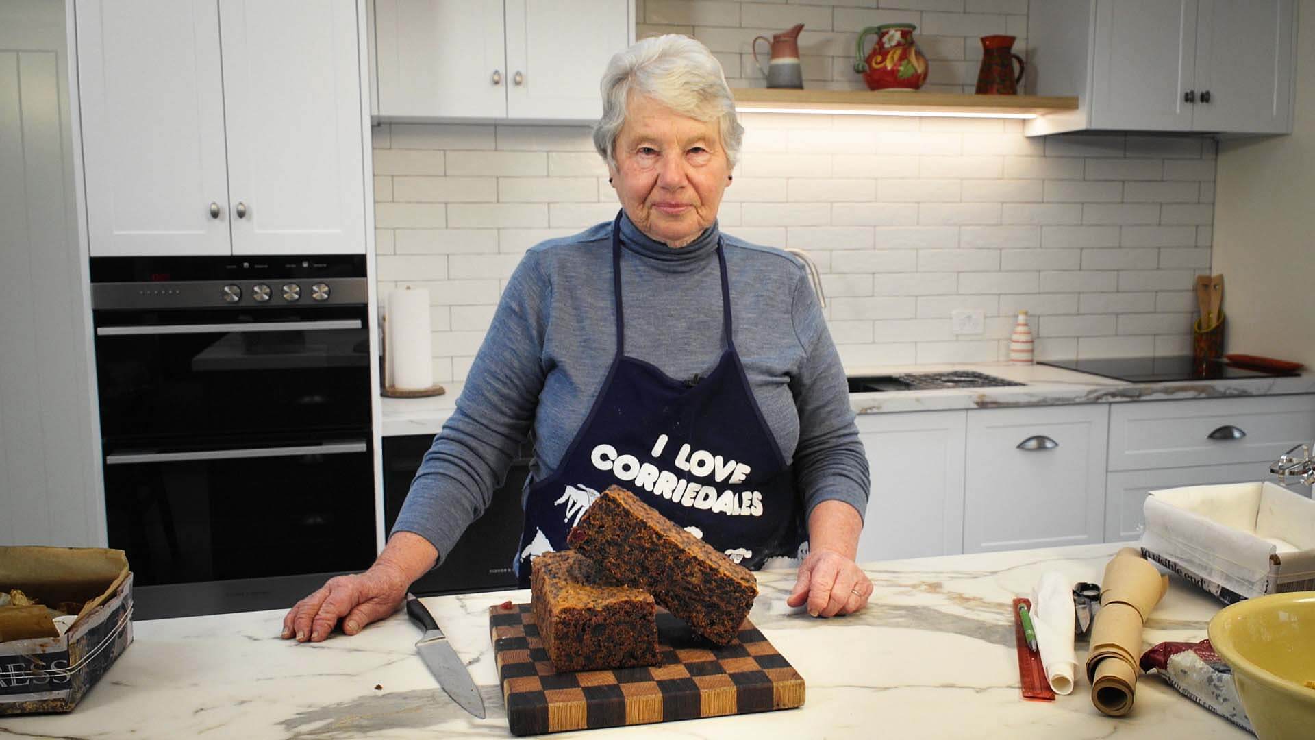 Christmas Cake Convenor Christine Beaton