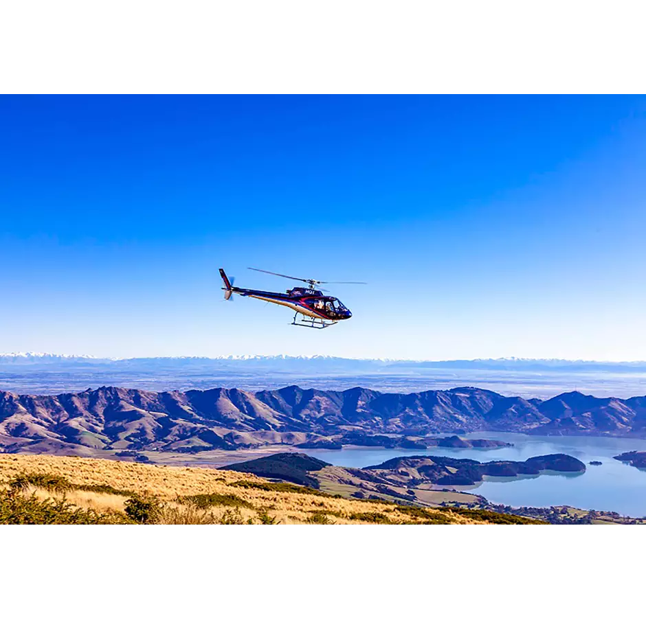 Garden City Helicopters Over Diamond Harbour