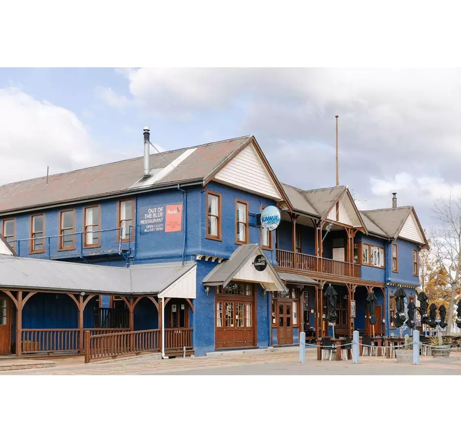 Blue Pub In Methven