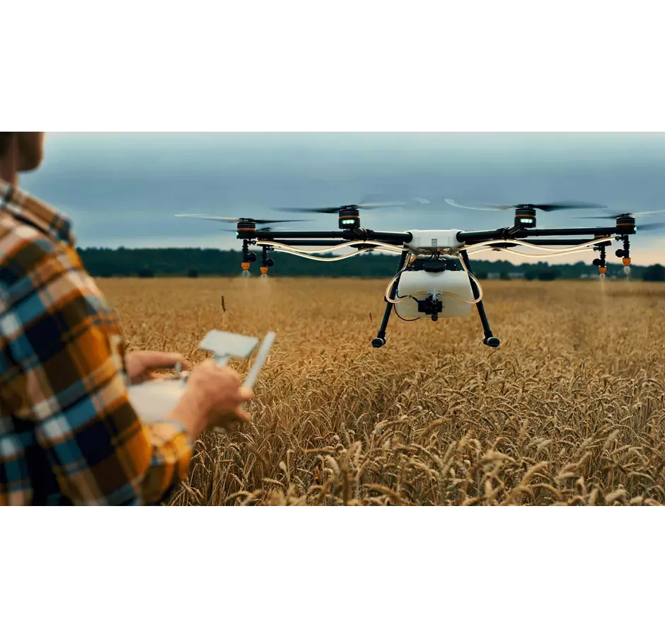 Drone on Farm