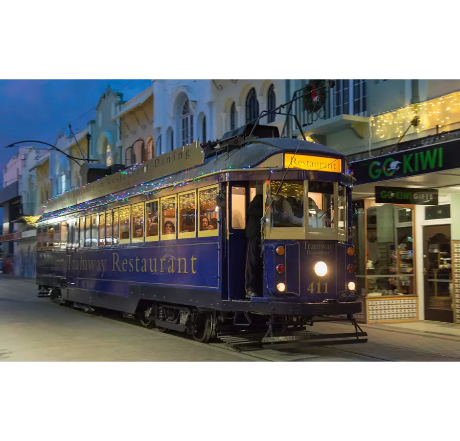 Christchurch Attractions Restaurant Tram New Regent Street