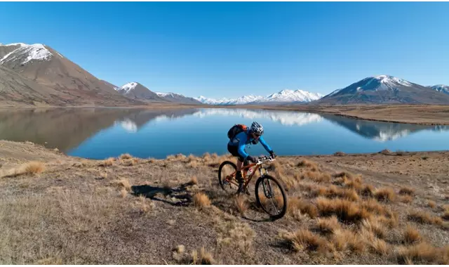 Mountain Biking at Lake Emma