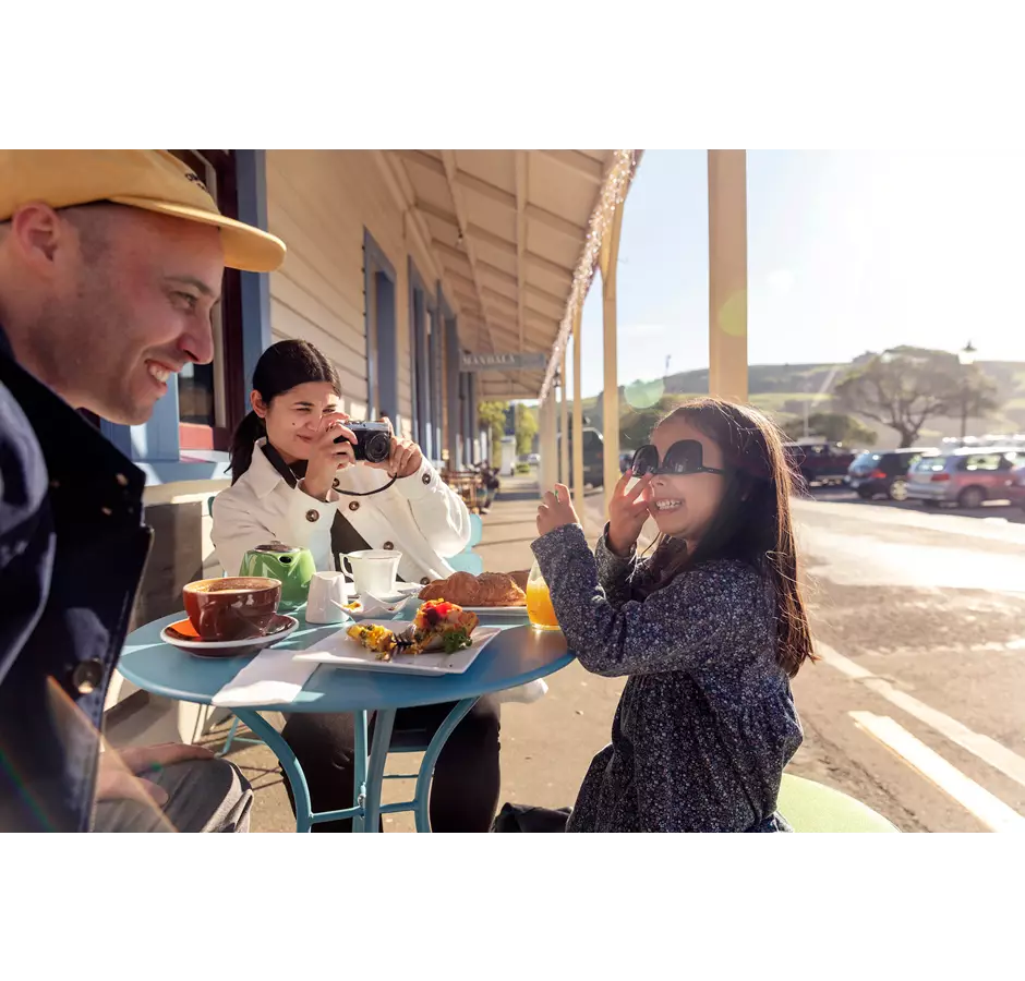 Dining in Akaroa