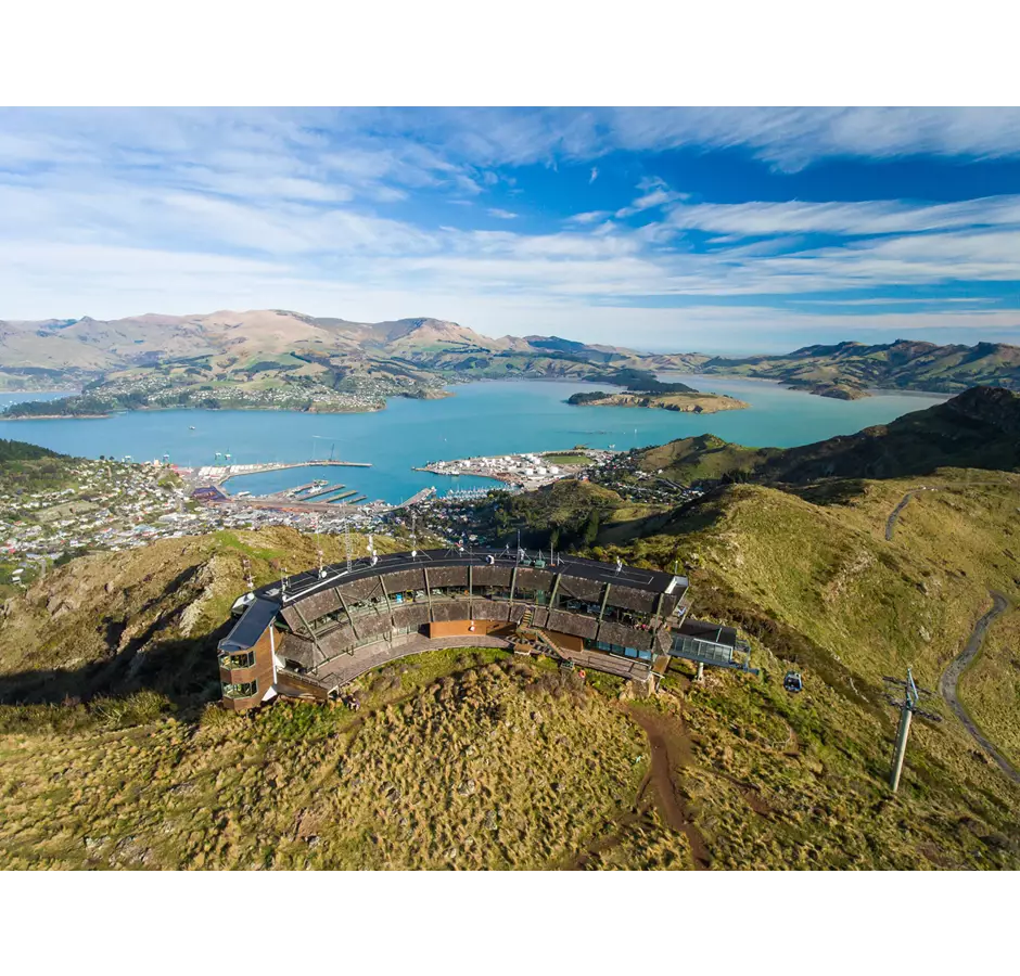 Christchurch Attractions Ryan Wilkes Gondola Arial