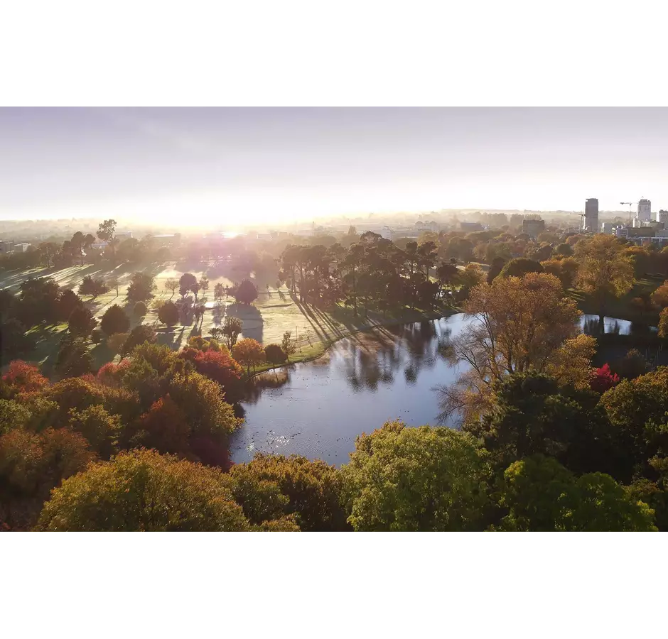 Autumn in Hagley Park Christchurch