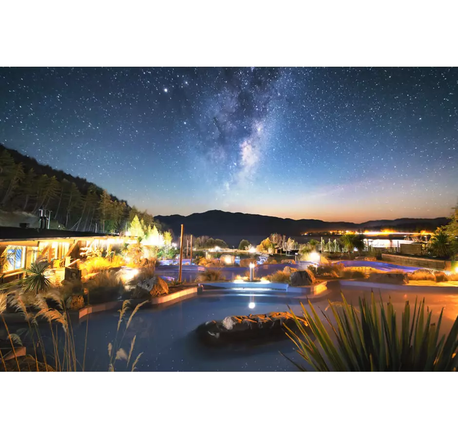 Tekapo Springs at Night
