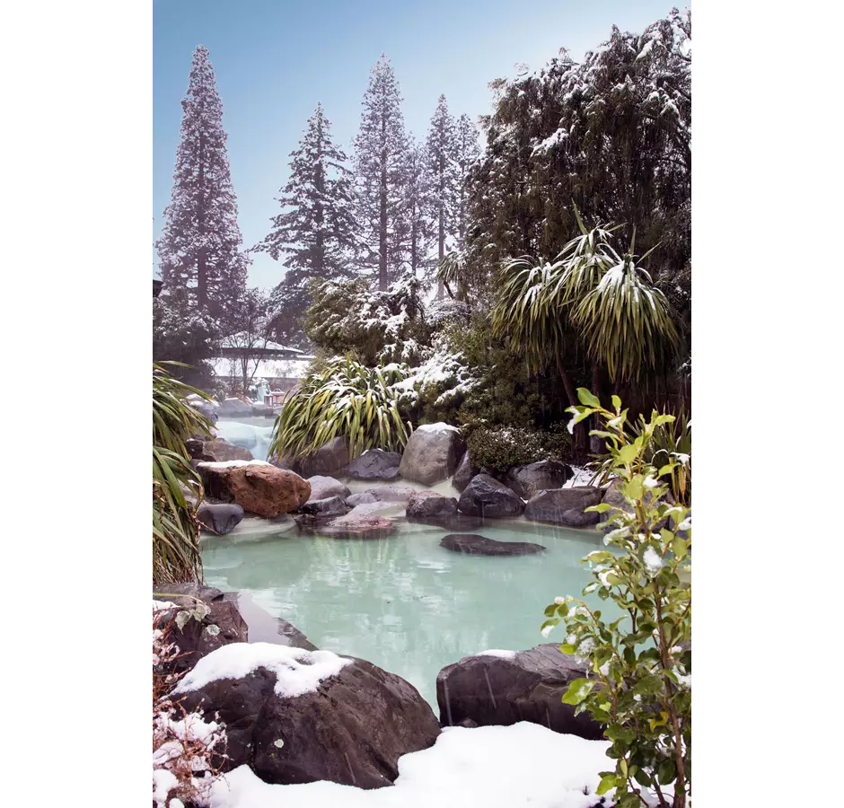 Hanmer Springs In The Snow
